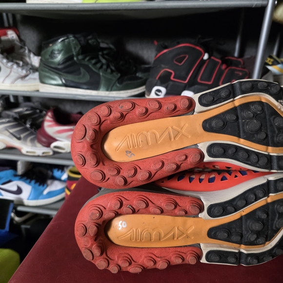 ? Nike Air Max 270 ISPA Trail Sneaker Blue Void/Terra Orange Men\'s Size 11 main image 7